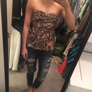Fun Strapless Top